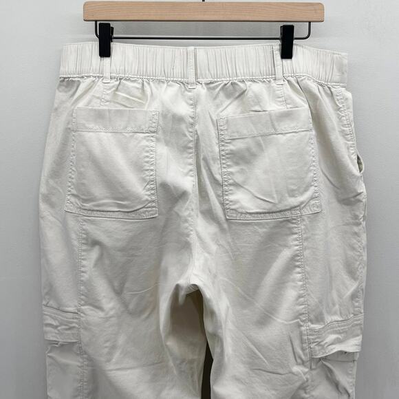 Sonoma Goods for Life Tapered‎ Utility Capri Pants Womens 16 Sahara Wind Joggers - Picture 5 of 7